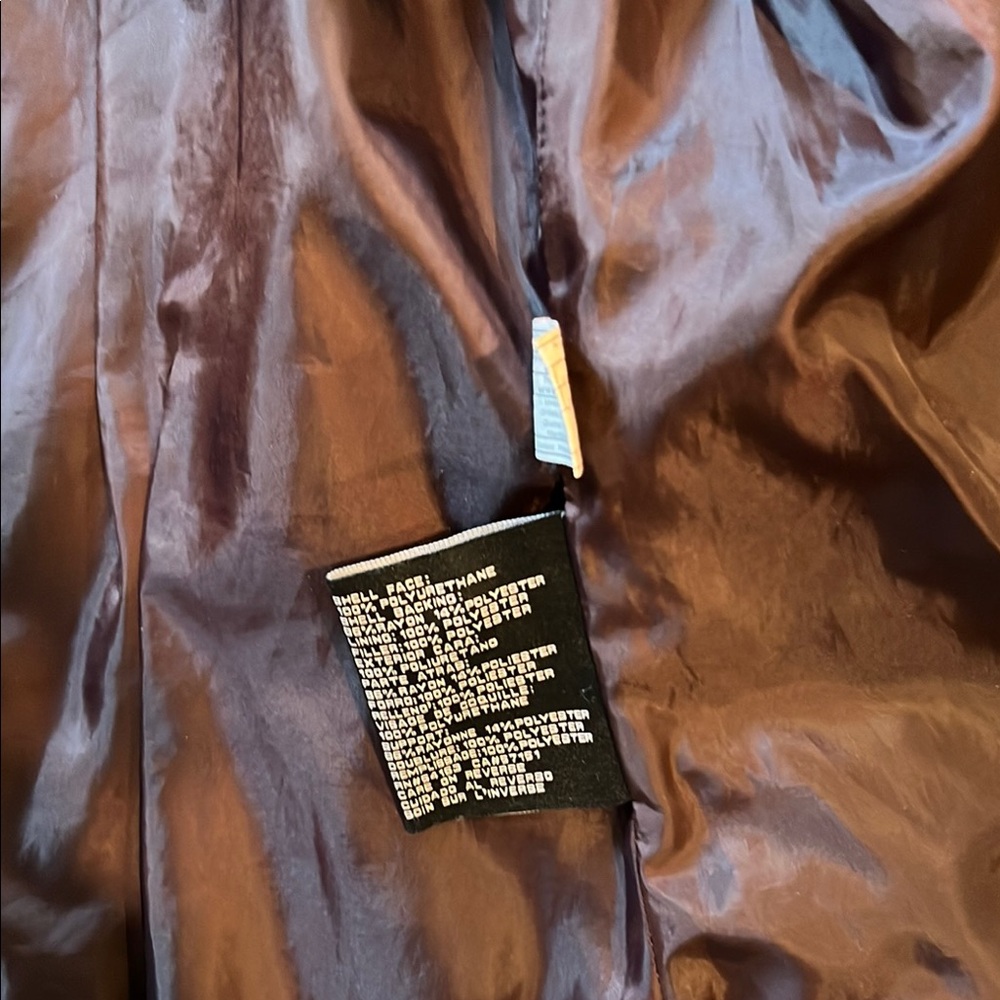 GUESS Women's Mahogany Leather Jacket - Picture 3 of 14